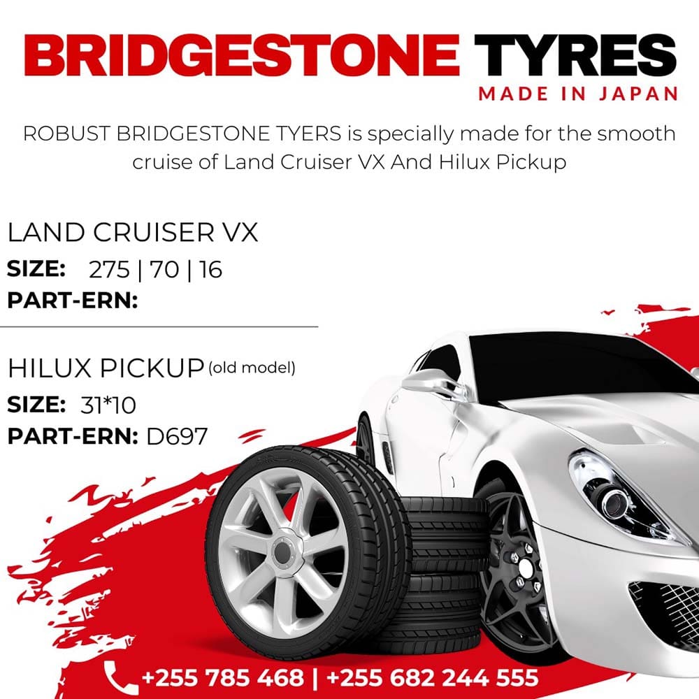 Robust Tyres for VX and Hilux