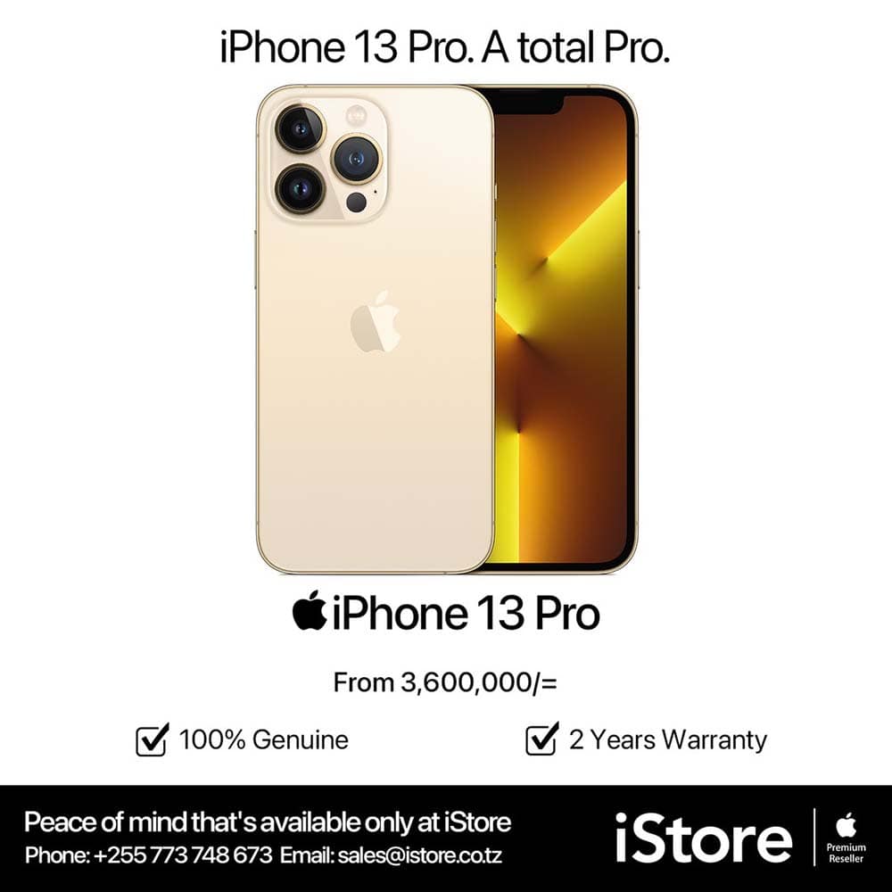 iPhone 13 Pro. A Total Pro.