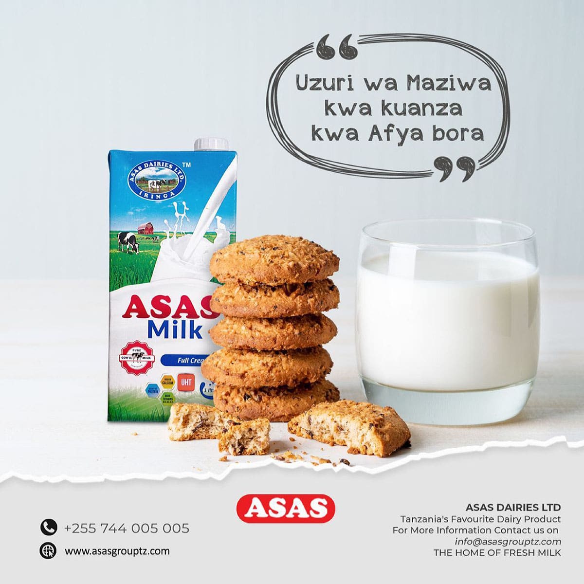 Uzuri wa Maziwa kwa kuanza kwa afya bora