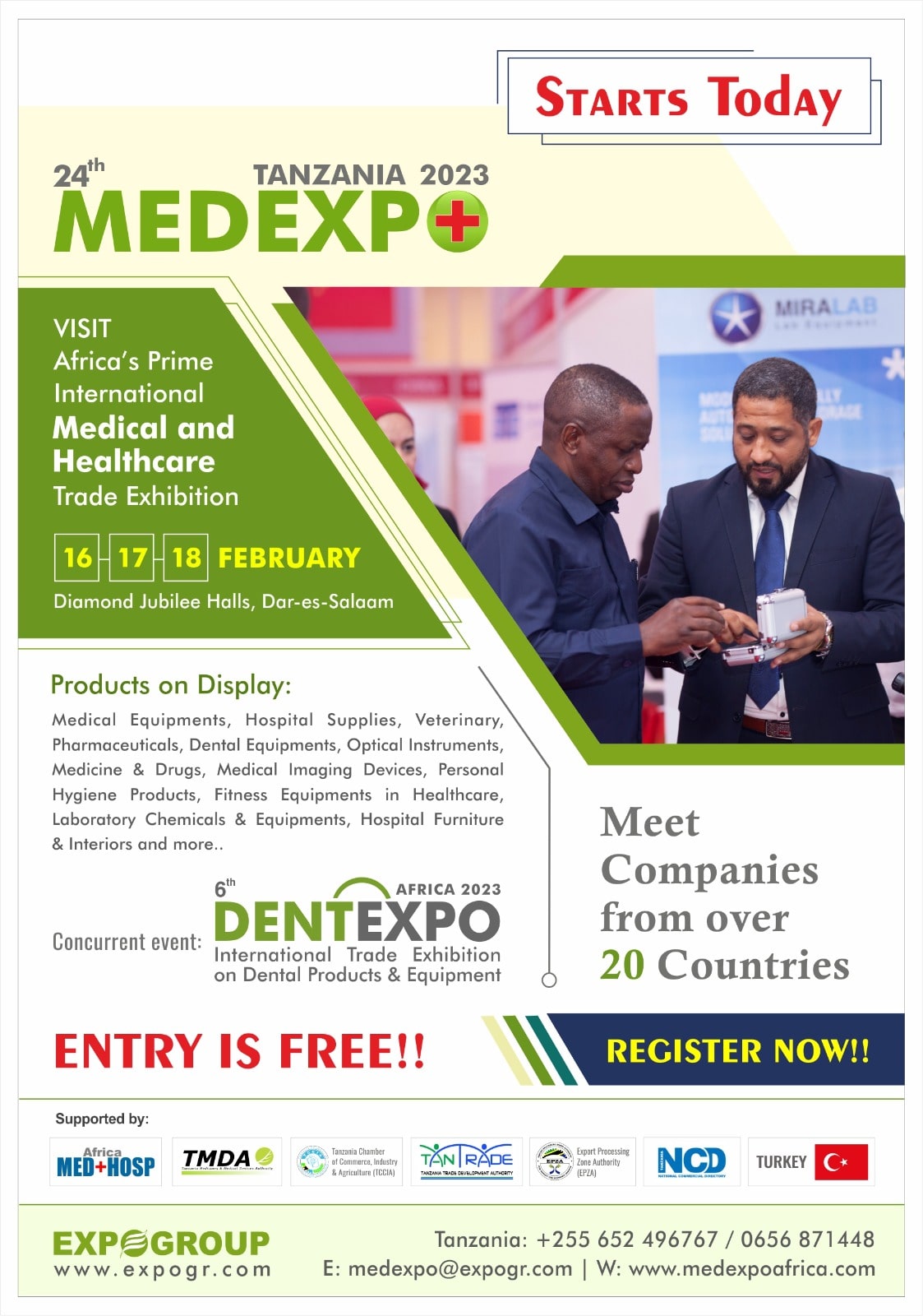 MEDEXPO TANZANIA 2023 – Starts Today!