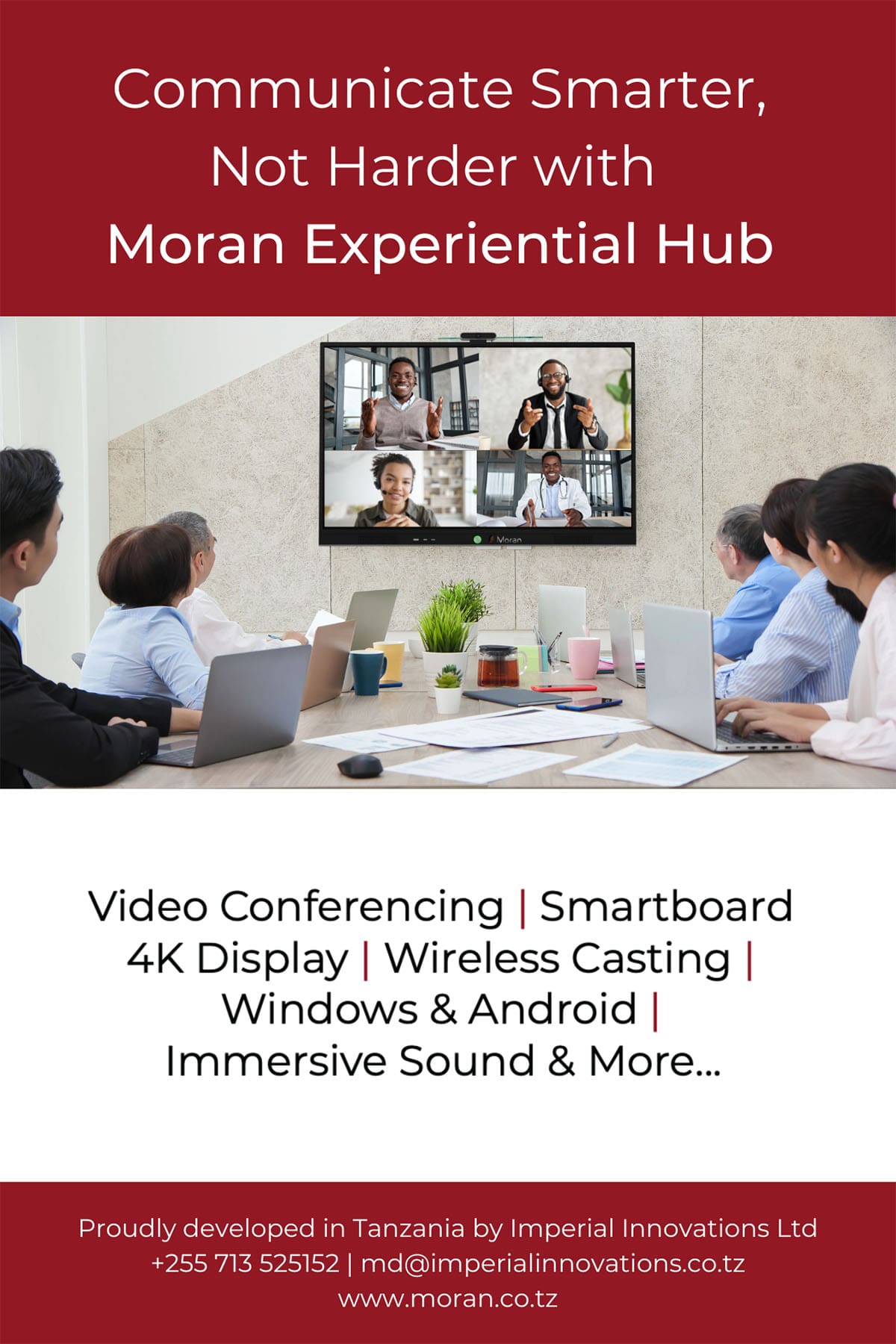 Communicate Smarter, not harder, with Moran Experiential Hub