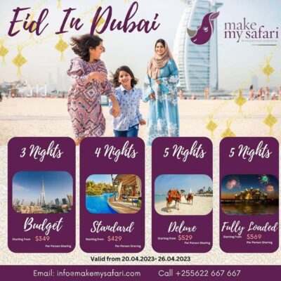 Eid Holidays Dubai