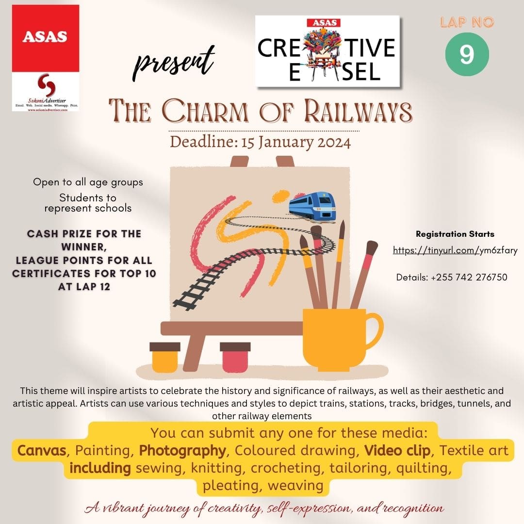 Tracks to Treasures: A Railway Art Adventure