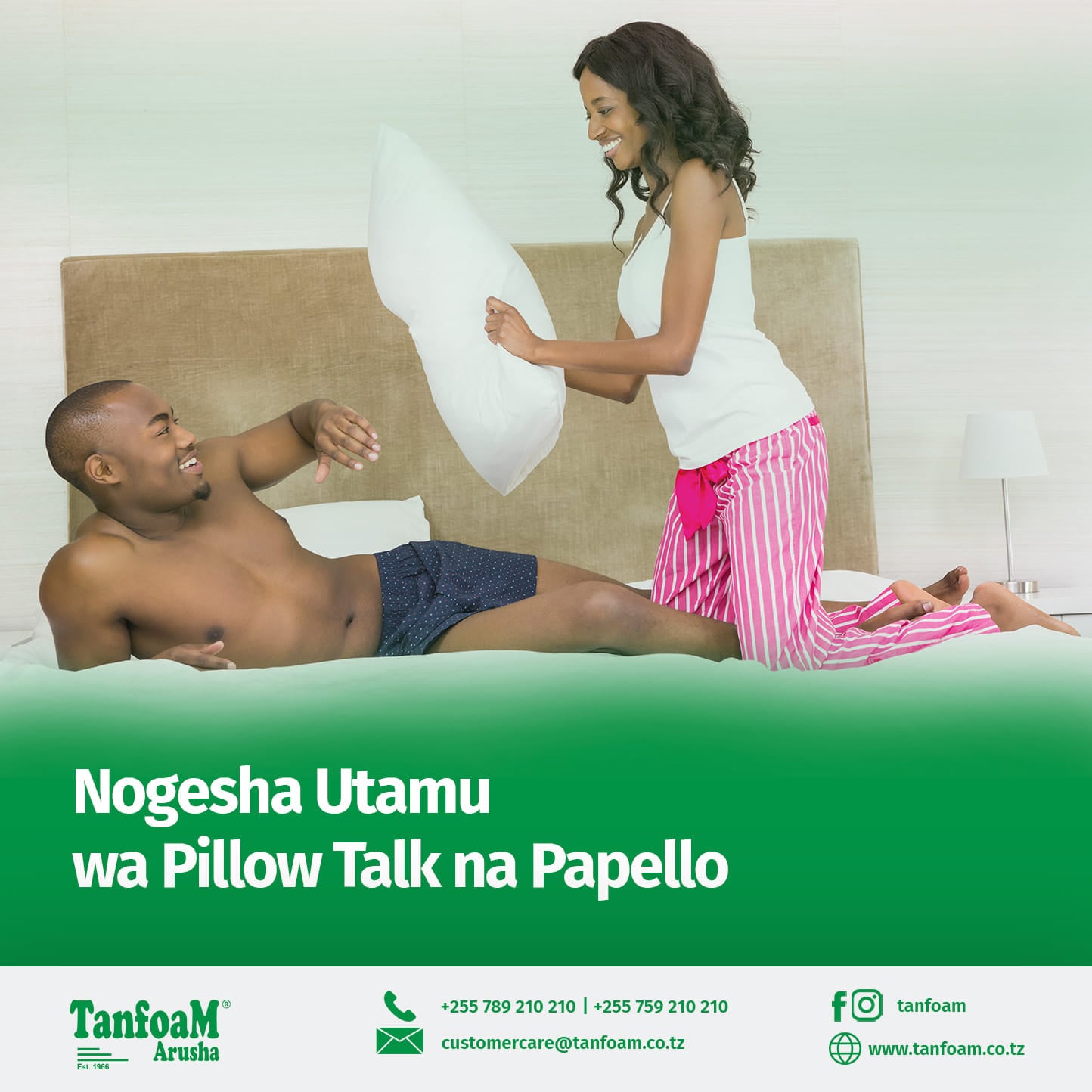 Nogesha Utamu wa Pillow Talk na Papello
