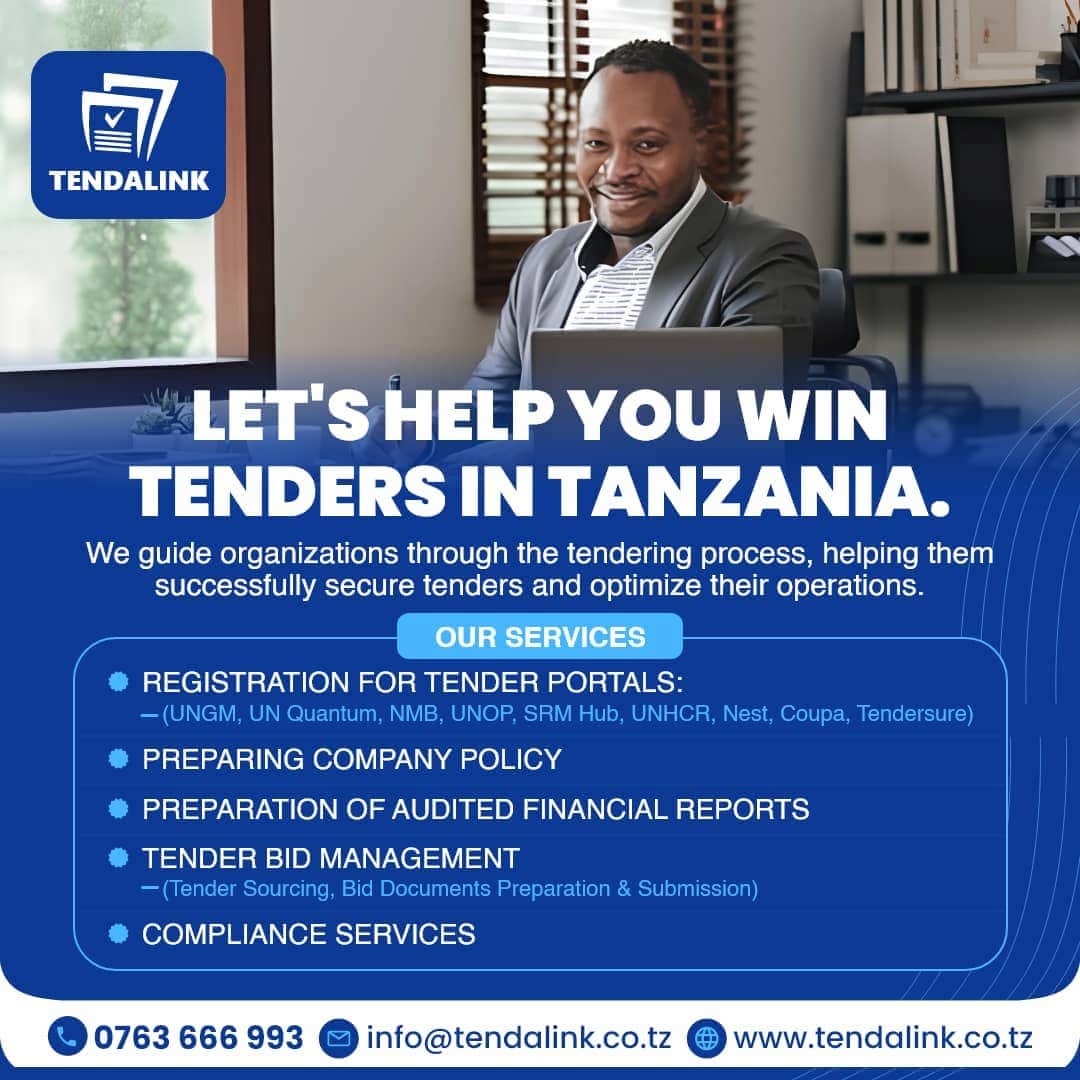 Let’s help you win Tenders in Tanzania