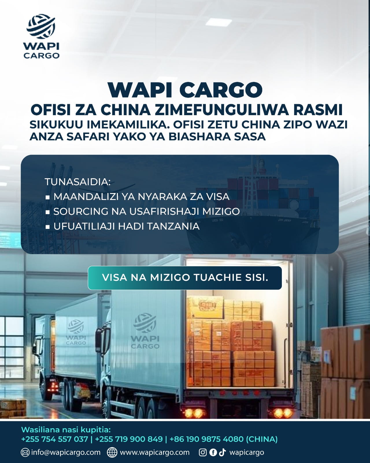 Ofisi za China Zimefunguliwa Rasmi
