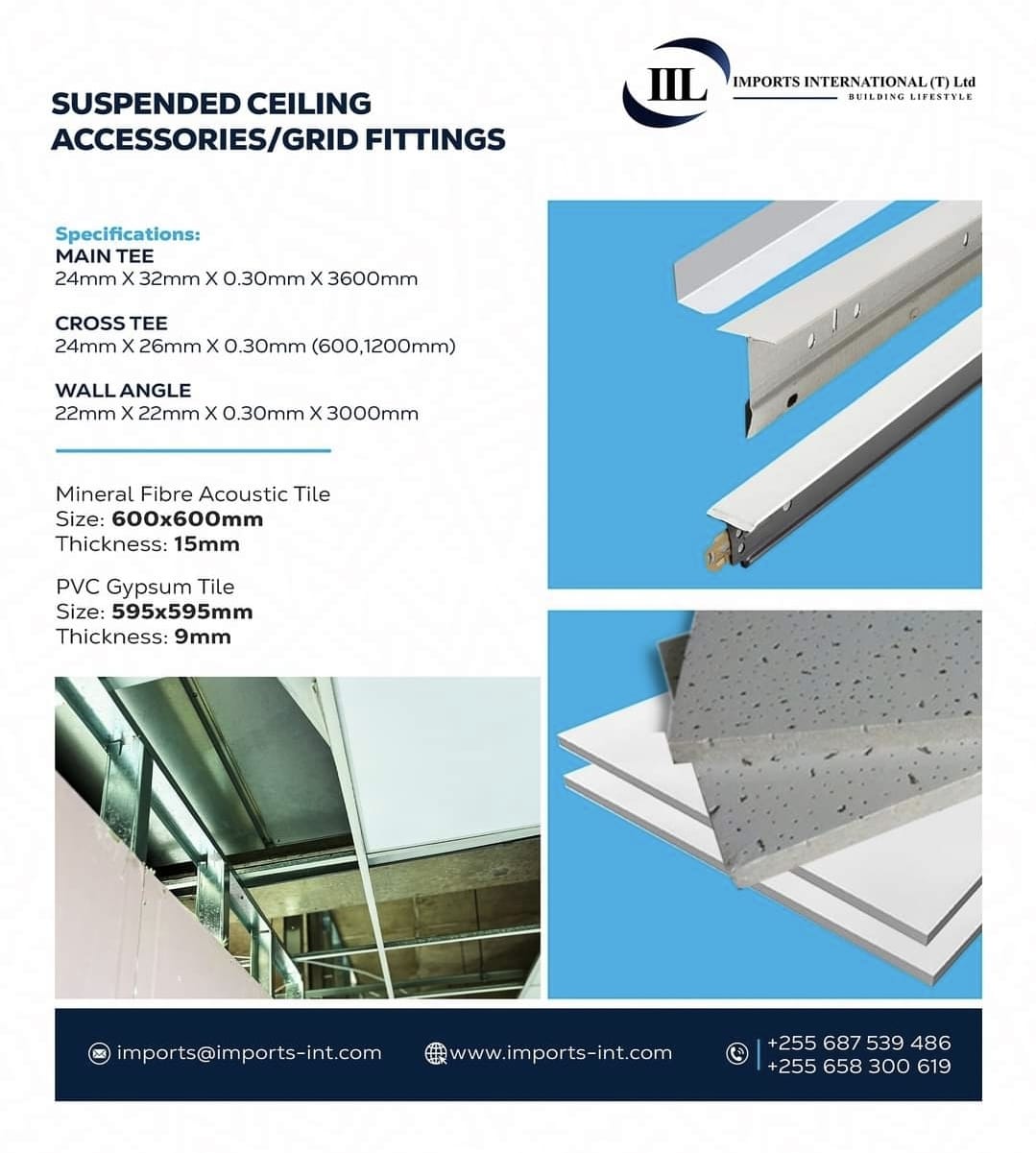 24mm Precision Grid Systems with 3600mm Span Strength