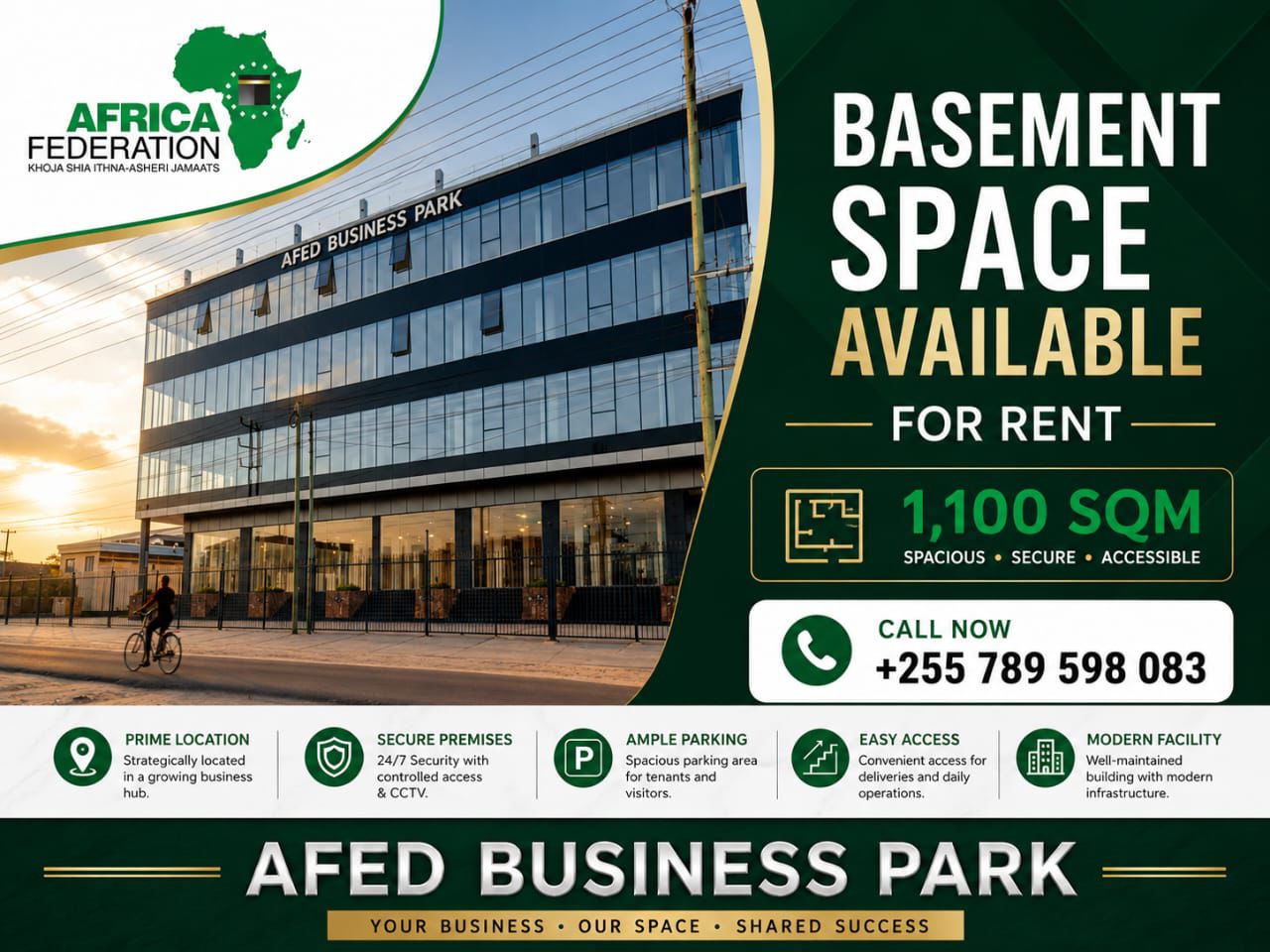 Facility for business use