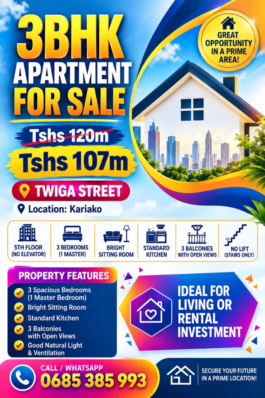 3BHk Apartment for Sale