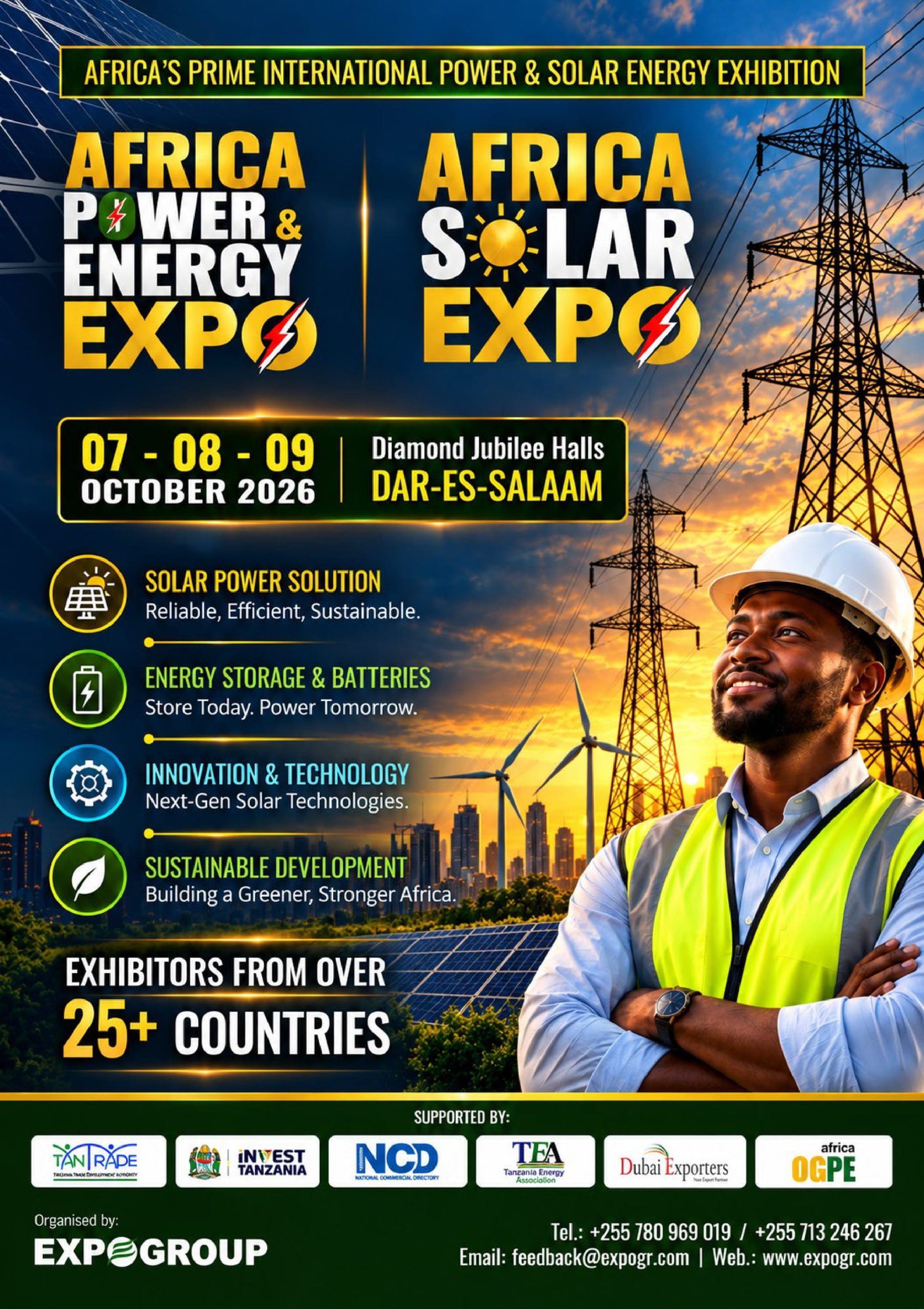 Africa Power & Energy Expo 2026 + Africa Solar Expo 2026