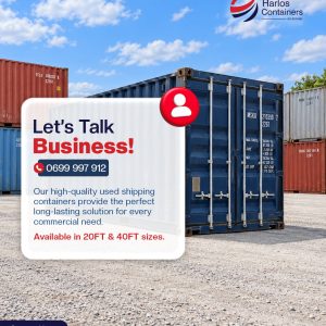 Second-Hand Shipping Containers