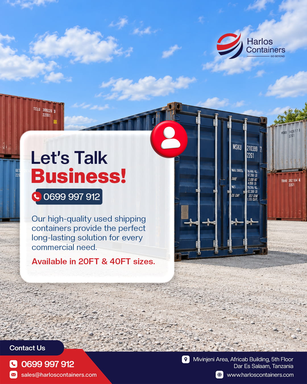 Second-Hand Shipping Containers