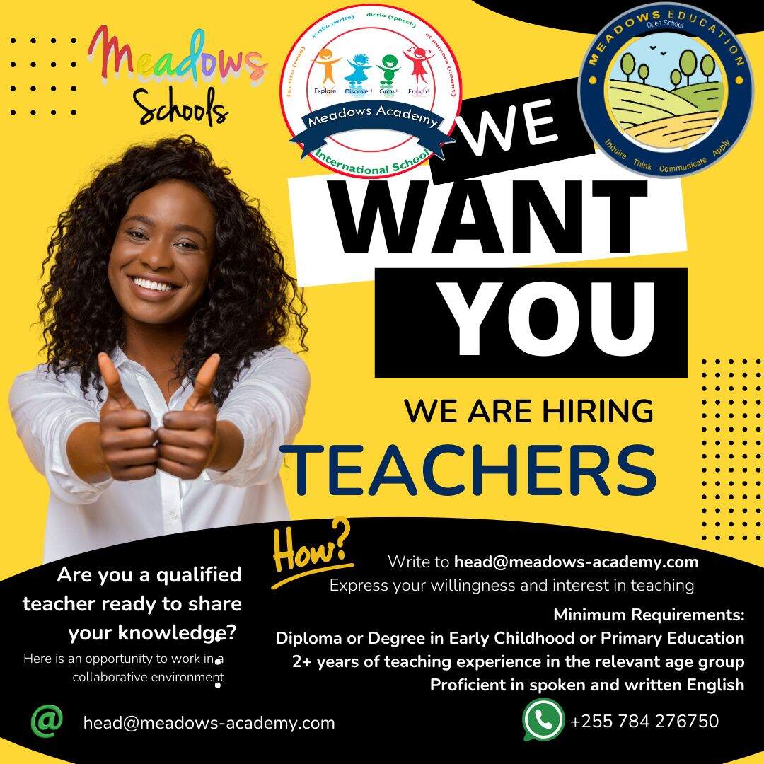 TEACHERS WANTED – Meadows Schools